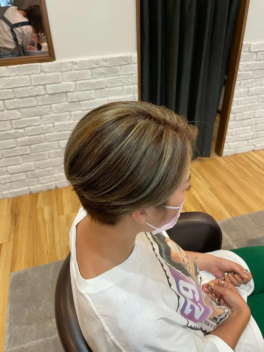 カラー ヘアカラー トリートメント RYO ☆のヘアスタイル