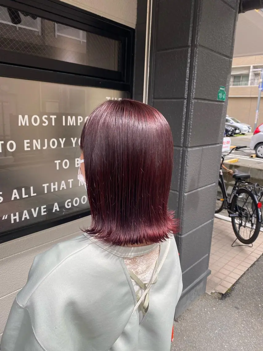 カラー カット ヘアカラー トリートメント 中富 🍪みなのヘアスタイル
