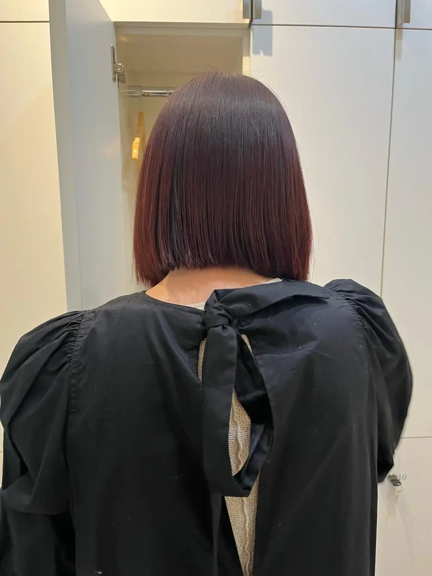 ミディアム カラー ヘアアレンジ 成人式 ベージュカラー ブリーチ ブラウンカラー ケアブリーチ stylist ◎RUKI.のヘアスタイル