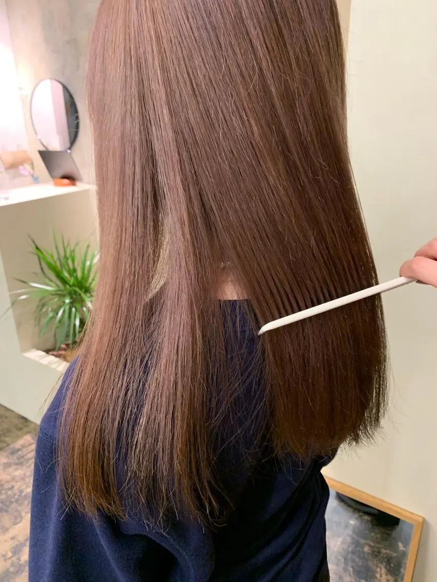 ロング カラー ブリーチ ヘアカラー yupi🐈‍⬛ レイヤー/パーマのヘアスタイル