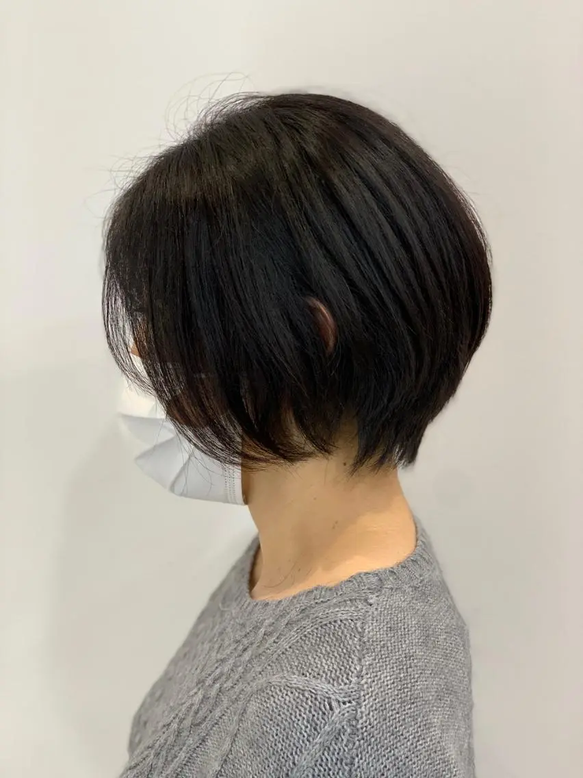 ショート ショートボブ ボブ ショートヘア カット カットが得意✨ 川元裕範（ヒロノリ）のヘアスタイル