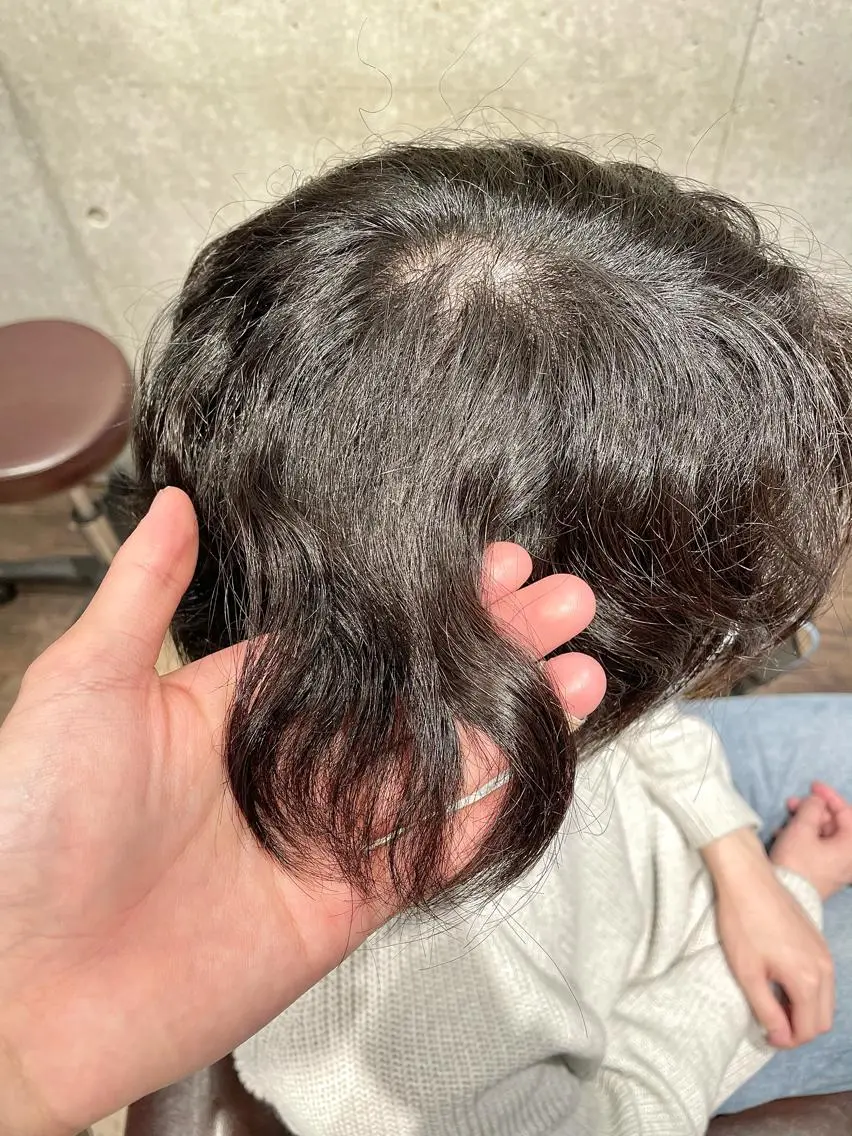 カラー メンズ ベージュカラー HIKARI メンズ満足度No.1のヘアスタイル