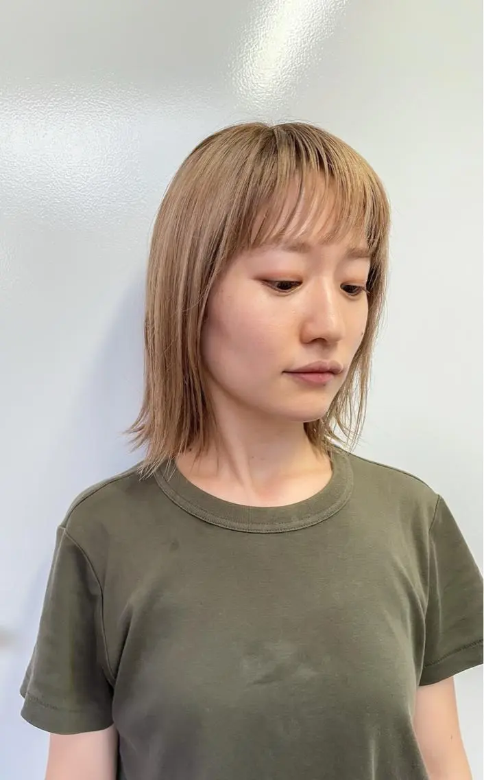 ショート カラー ベージュカラー ヘアカラー トリートメント 【似合わせカット】 松尾一気のヘアスタイル