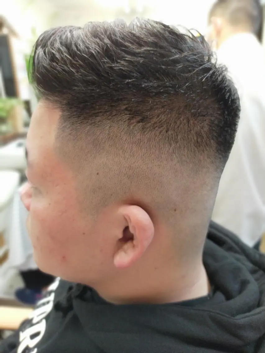 ショート メンズ 男を磨く Barber オオキのヘアスタイル