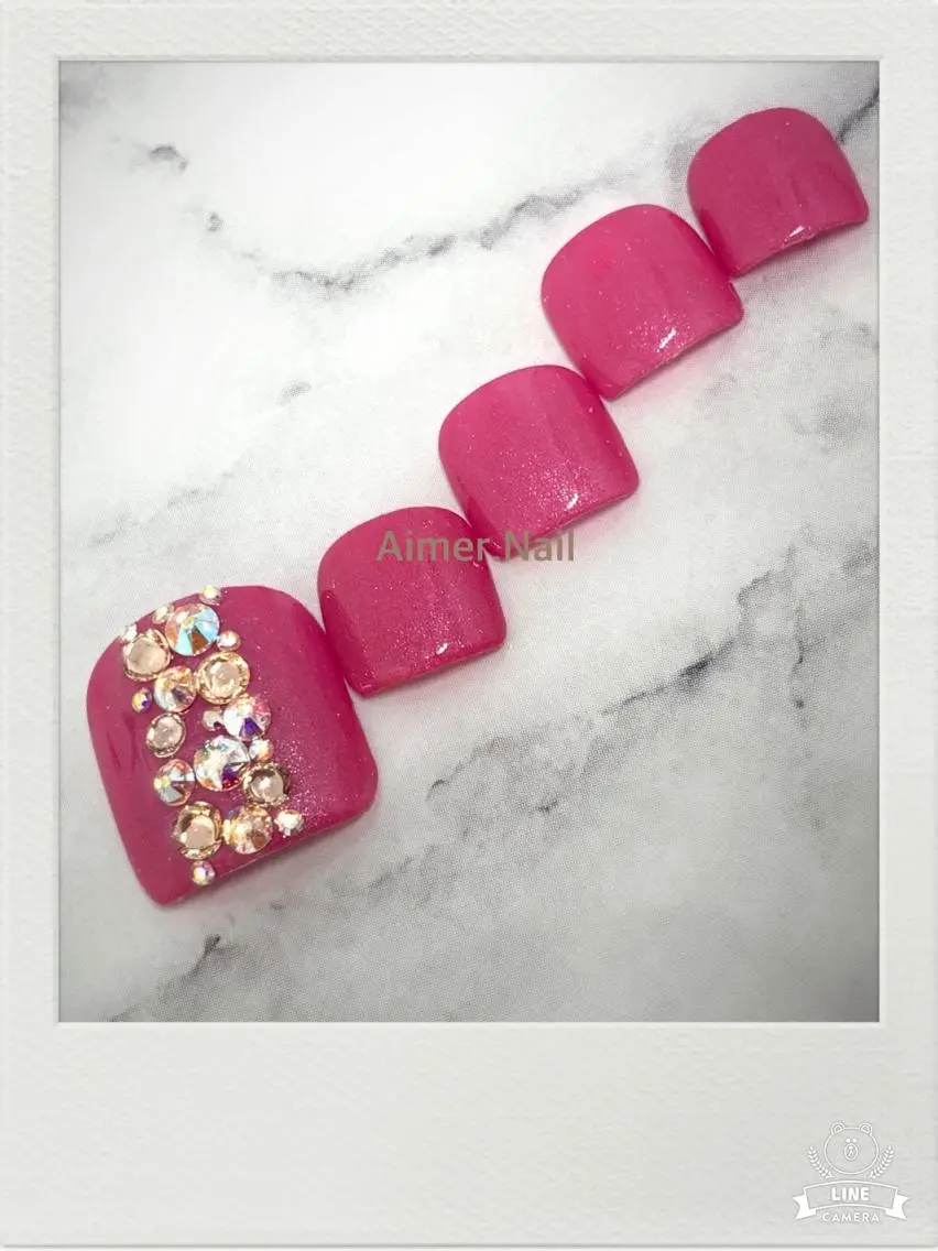 ネイル フットネイル フットネイル Aimer. Nailのネイルデザイン