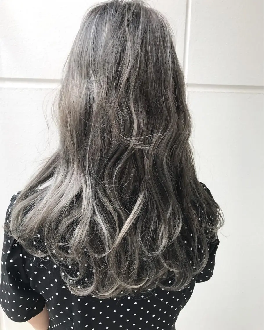 ロング カラー ヘアアレンジ ヘアカラー トリートメント 縮毛矯正 髪質改善寺坂雄飛💐のヘアスタイル