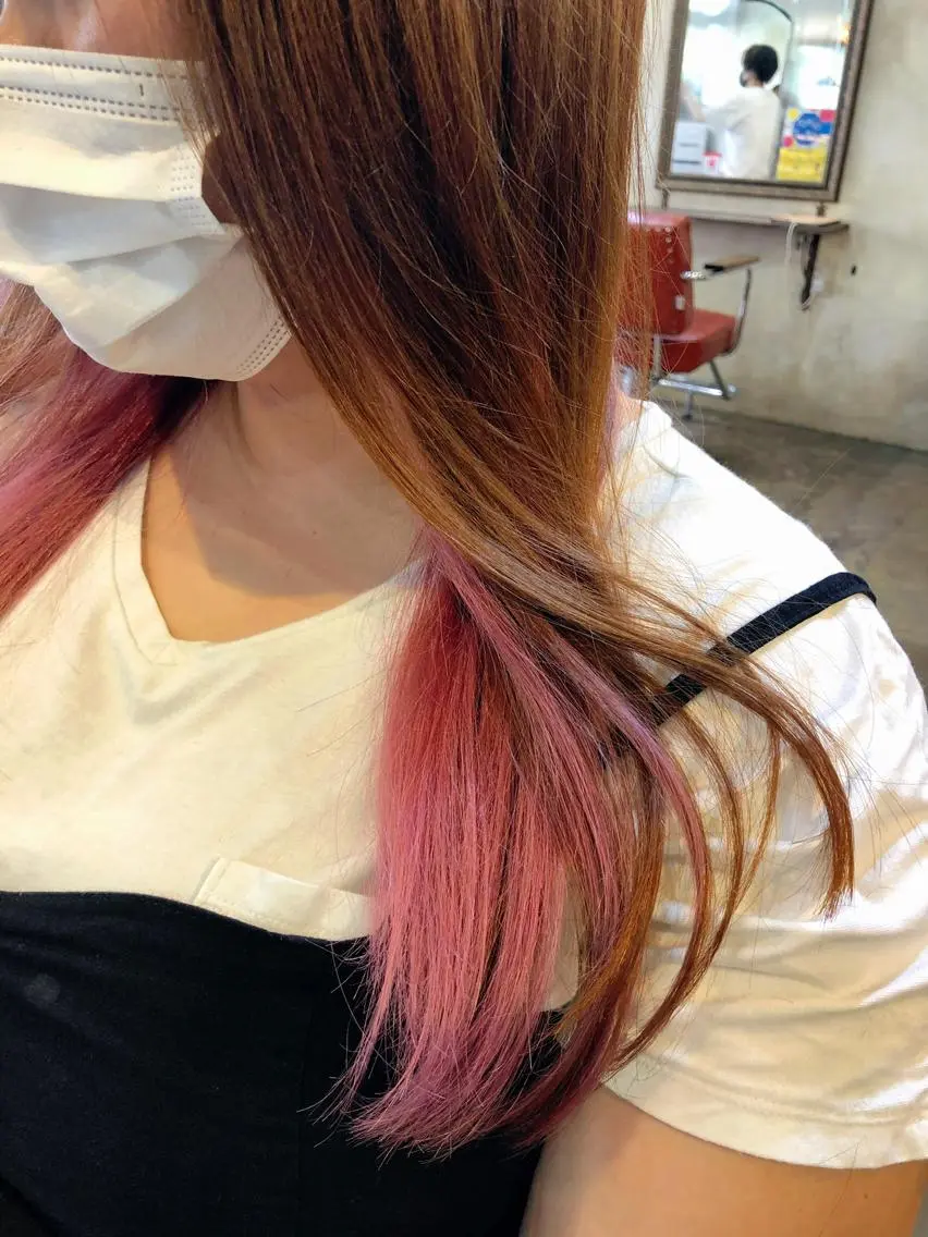 ロング 鈴木 雅人のヘアスタイル