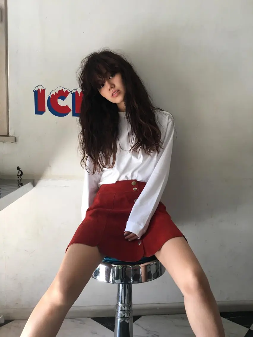 ロング lit hair ハヅキのヘアスタイル