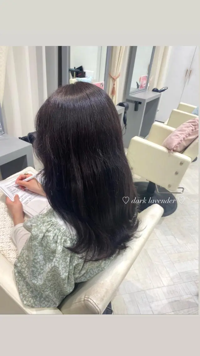 ロング カラー mako︴ Euphoriaのヘアスタイル