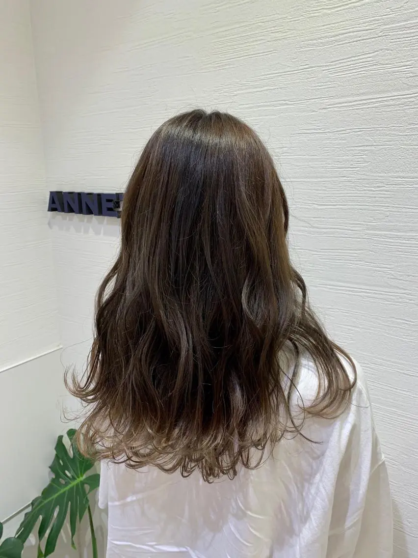 ロング カラー ケンジアネッタ Men'sのヘアスタイル