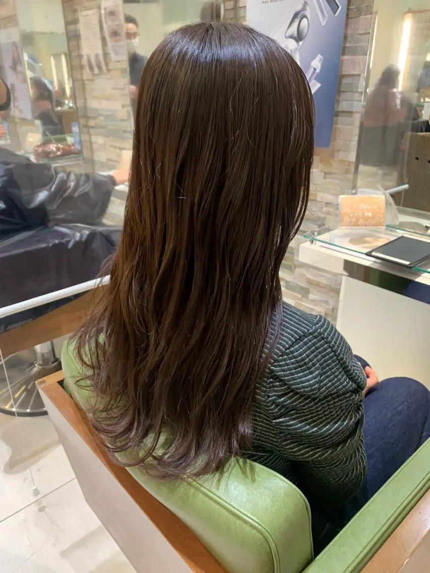 セミロング カラー ベージュカラー 高橋友里亜 /フリーランスのヘアスタイル