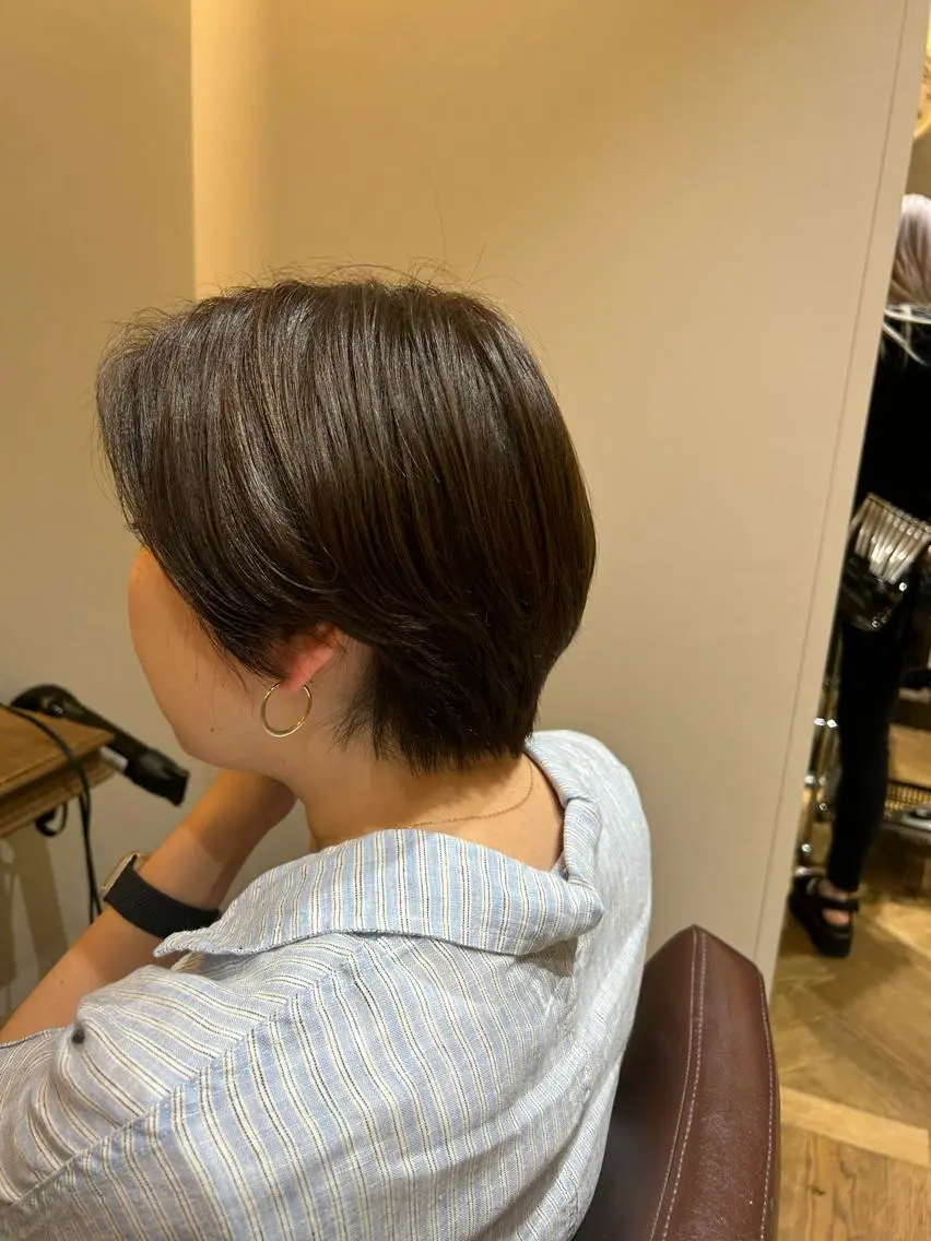 ショート カット 【艶ｶﾗｰ/ｼｮｰﾄ 】田原 愛菜🐯のヘアスタイル