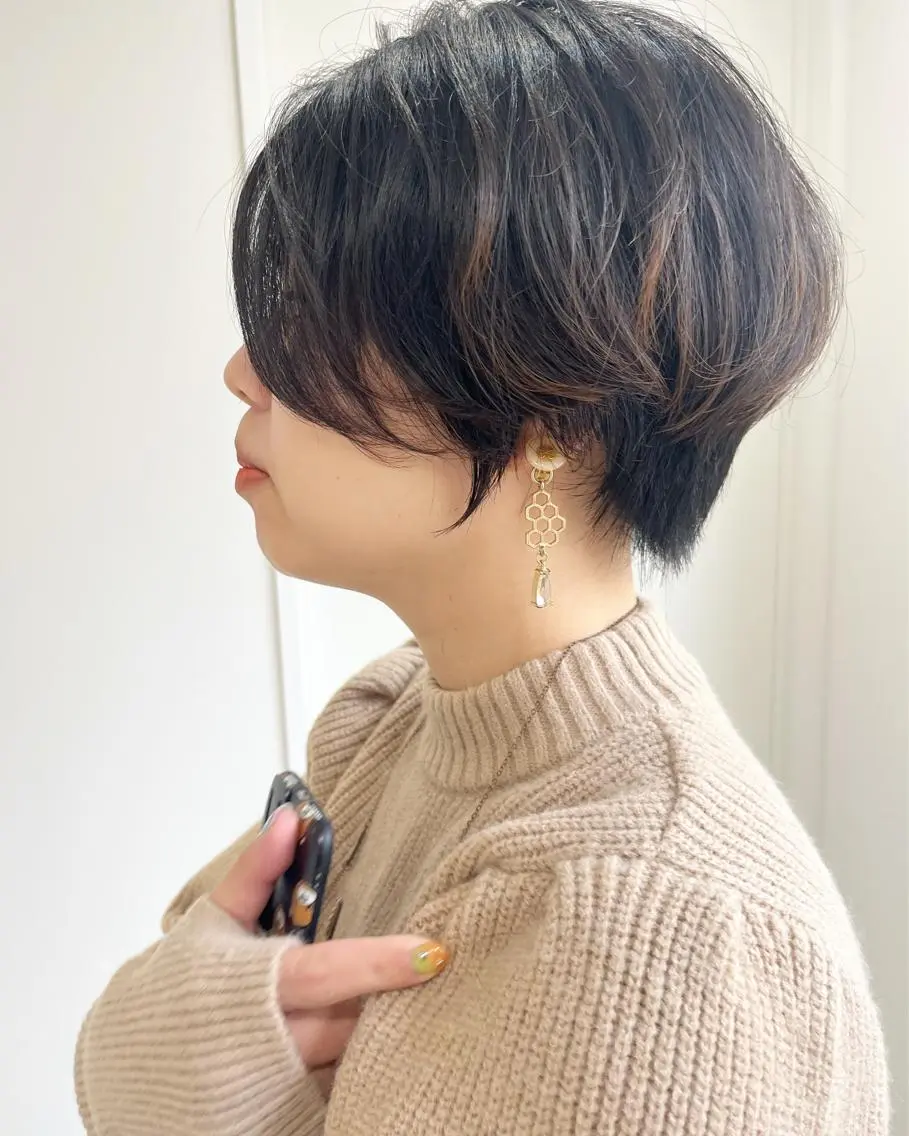 ショート ショートヘア ショート&ボブ井上 菜樹のヘアスタイル