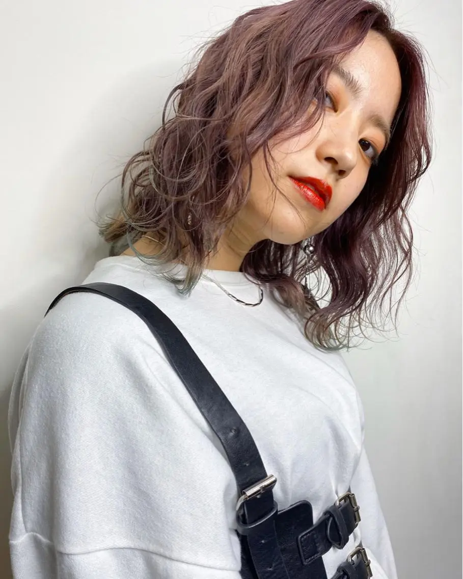 セミロング カラー 🧡色落ちまで2度 楽しめる🧡ヨシキのヘアスタイル