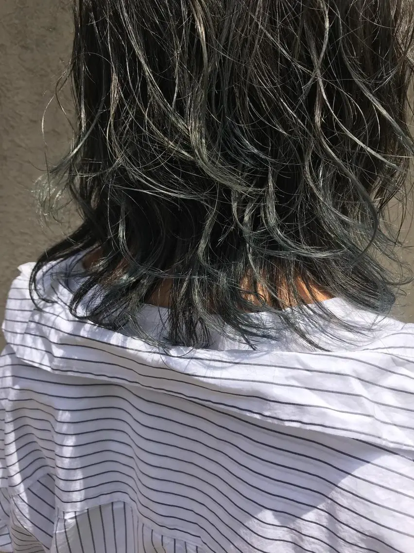 ミディアム カラー カット ヘアカラー トリートメント 🧼柴田 健太郎🧼のヘアスタイル
