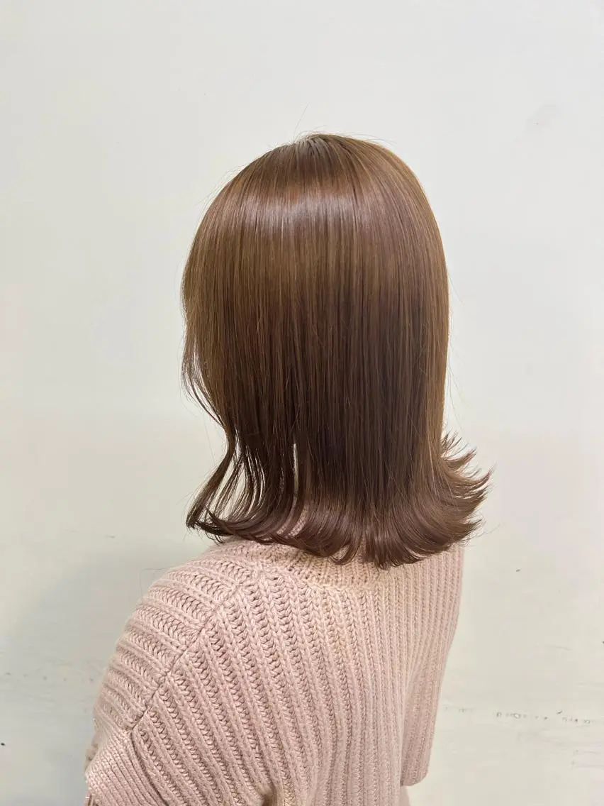 ミディアム カラー ヘアカラー トリートメント ヘッドスパ ヘアセット 🎨透明感モテカラー DAIKI🎨のヘアスタイル