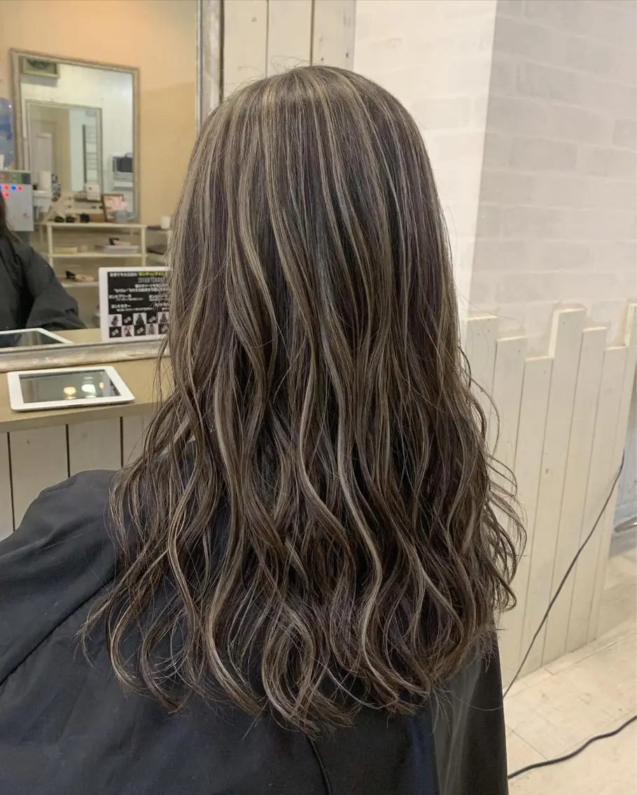セミロング 高山 滉太のヘアスタイル