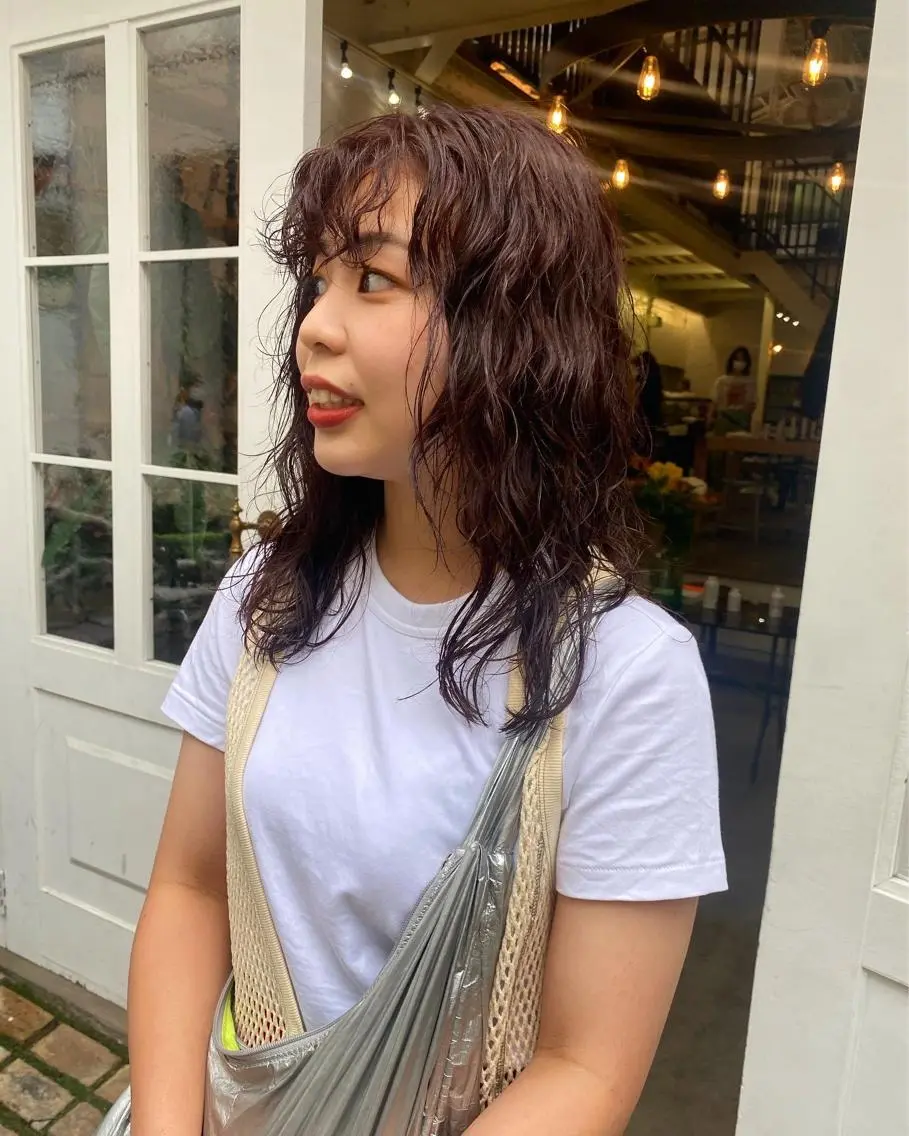 カラー 中谷 友莉花のヘアスタイル
