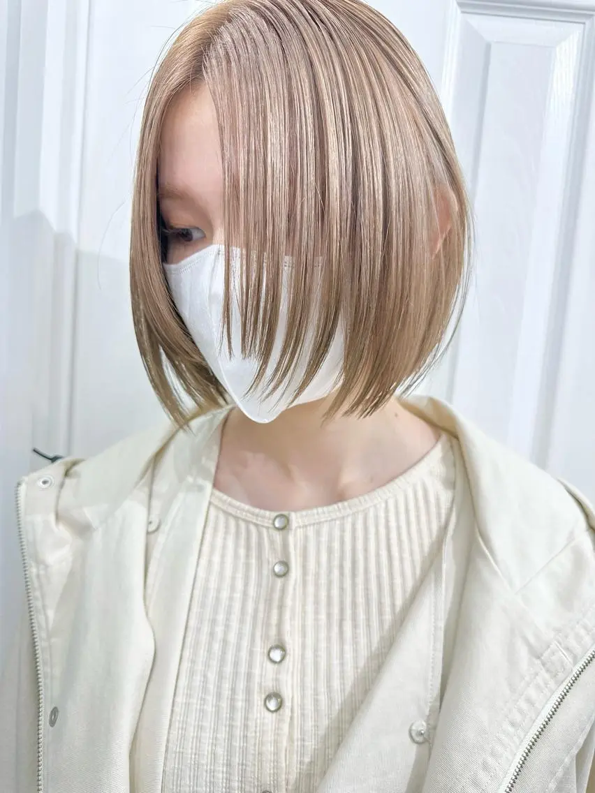 ショート カラー カット ヘアカラー トリートメント kai .のヘアスタイル