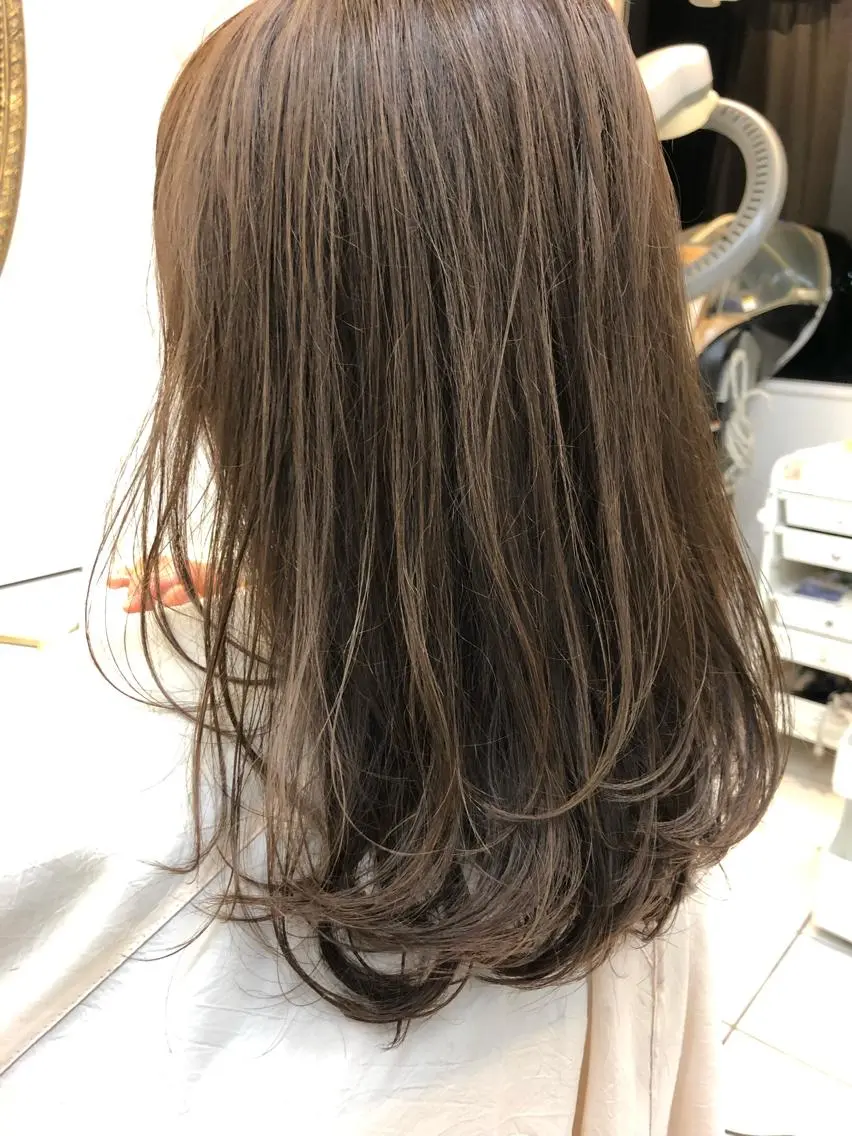 セミロング [仙台髪質改善]小原 弘之のヘアスタイル