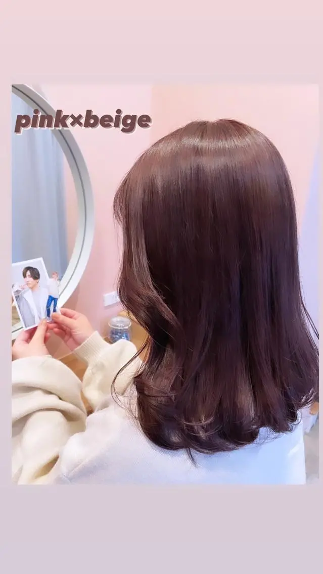 ロング カラー ヘアアレンジ REONA🪽✨薬院 レイヤーカット🫧のヘアスタイル