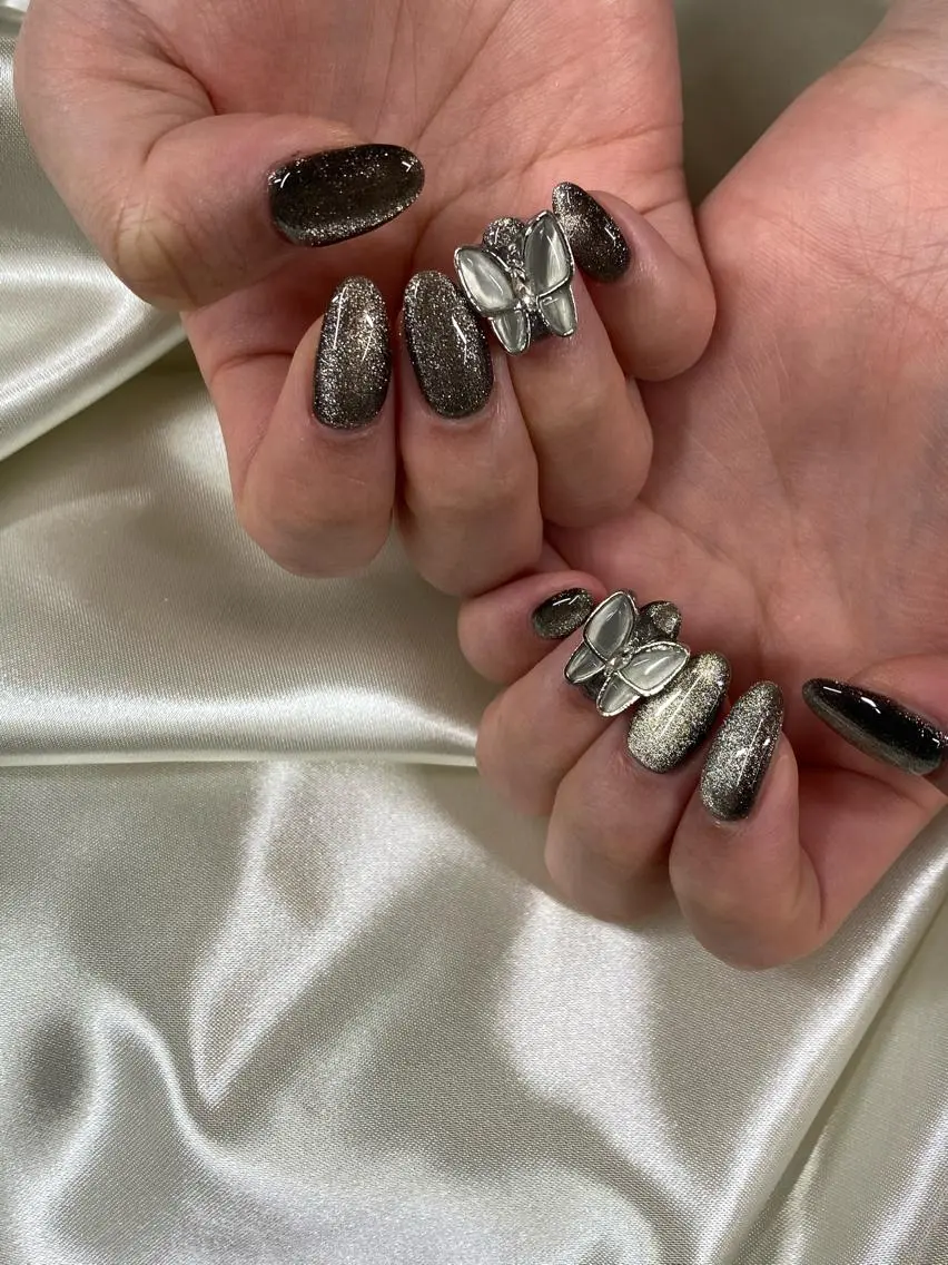 ネイル ストーンネイル ハンドネイル ハンドケア Charme. NOBUKOのネイルデザイン