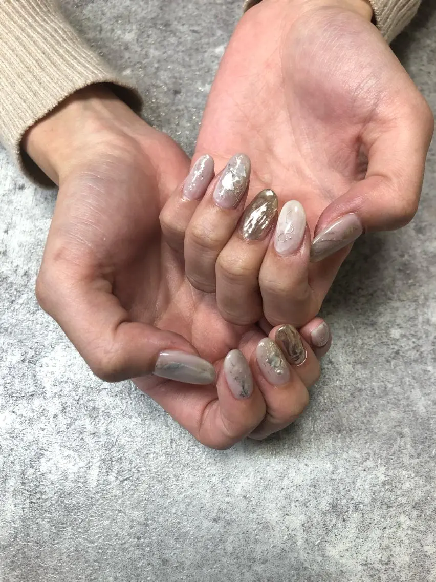 ネイル ハンドネイル 【LINON】 airiのネイルデザイン