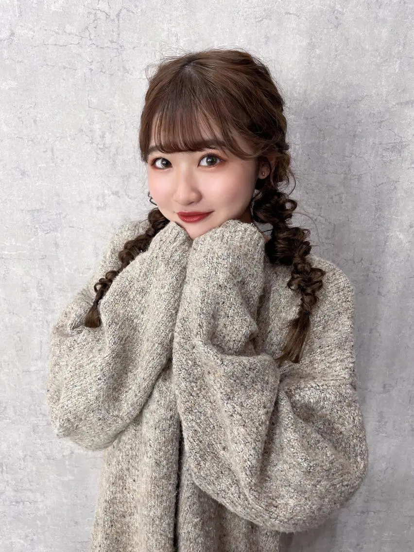 セミロング ヘアセット 袴田 伊代のヘアスタイル
