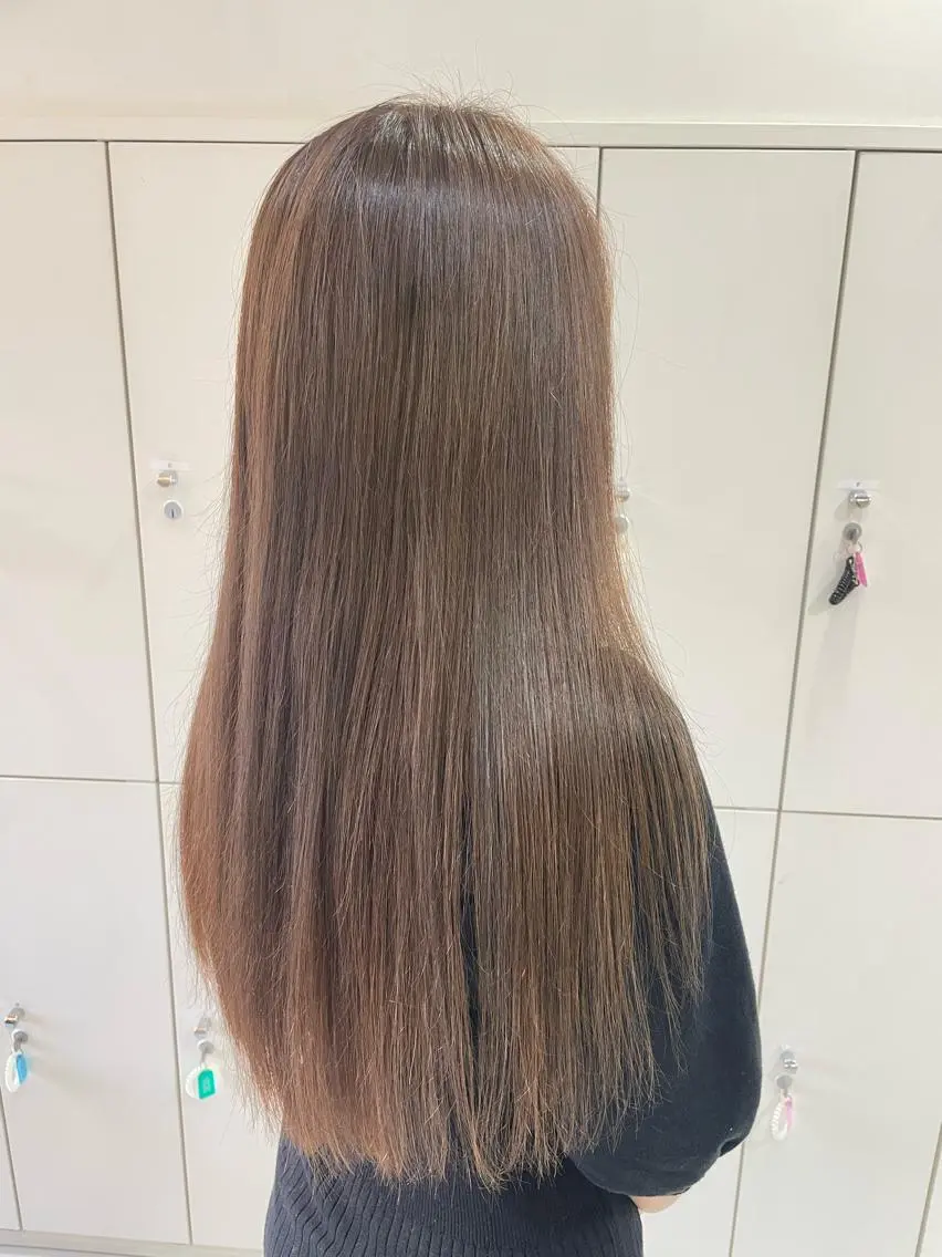 ロング 永井 大希のヘアスタイル