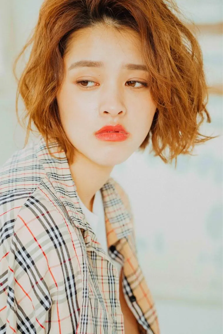 ショート カラー パーマ ヘアアレンジ メンズ キッズ ネイル マツエク・マツパ メンズウルフカット ハンサムショート アディクシーカラー 透明感カラー ボブ 藤井 仁紀のヘアスタイル