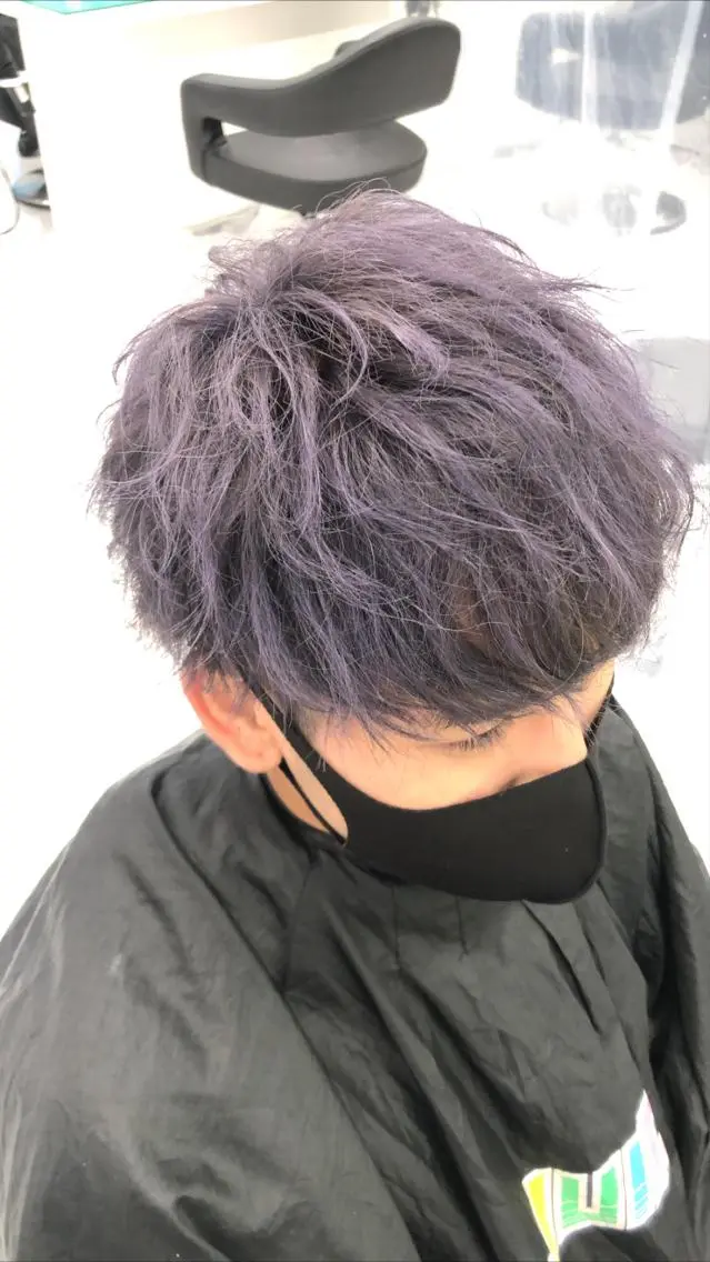 ミディアム カラー パーマ ヘアアレンジ メンズ キッズ メンズ特化美容師 aiの眉毛・アイブロウイメージ