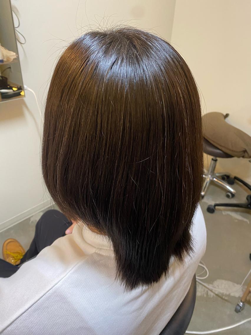 ミディアム 縮毛矯正 似合わせが得意 村松慧汰のヘアスタイル
