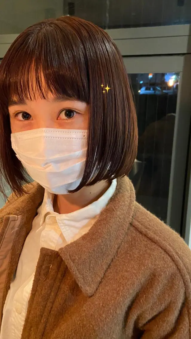 ショート カラー トリートメント Mori Aimiのヘアスタイル