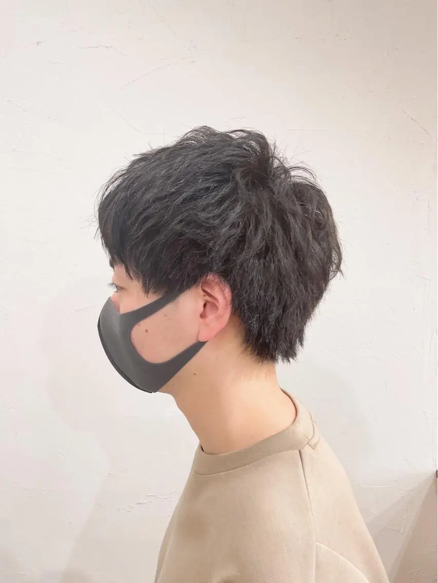 ショート メンズ かんばら りょーいのヘアスタイル