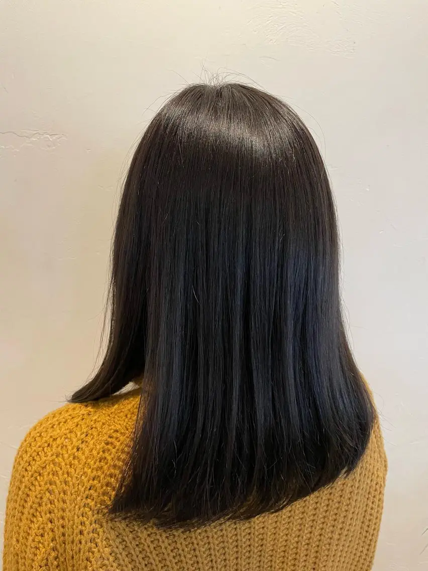 ミディアム カラー カット ヘアカラー トリートメント AKALA HAIR 西宮店 Juriのヘアスタイル