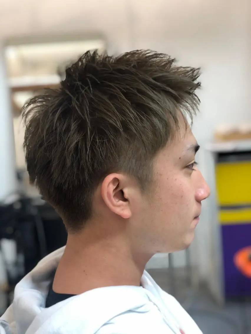 ショート メンズ carre hair 店長 中園 武士のヘアスタイル