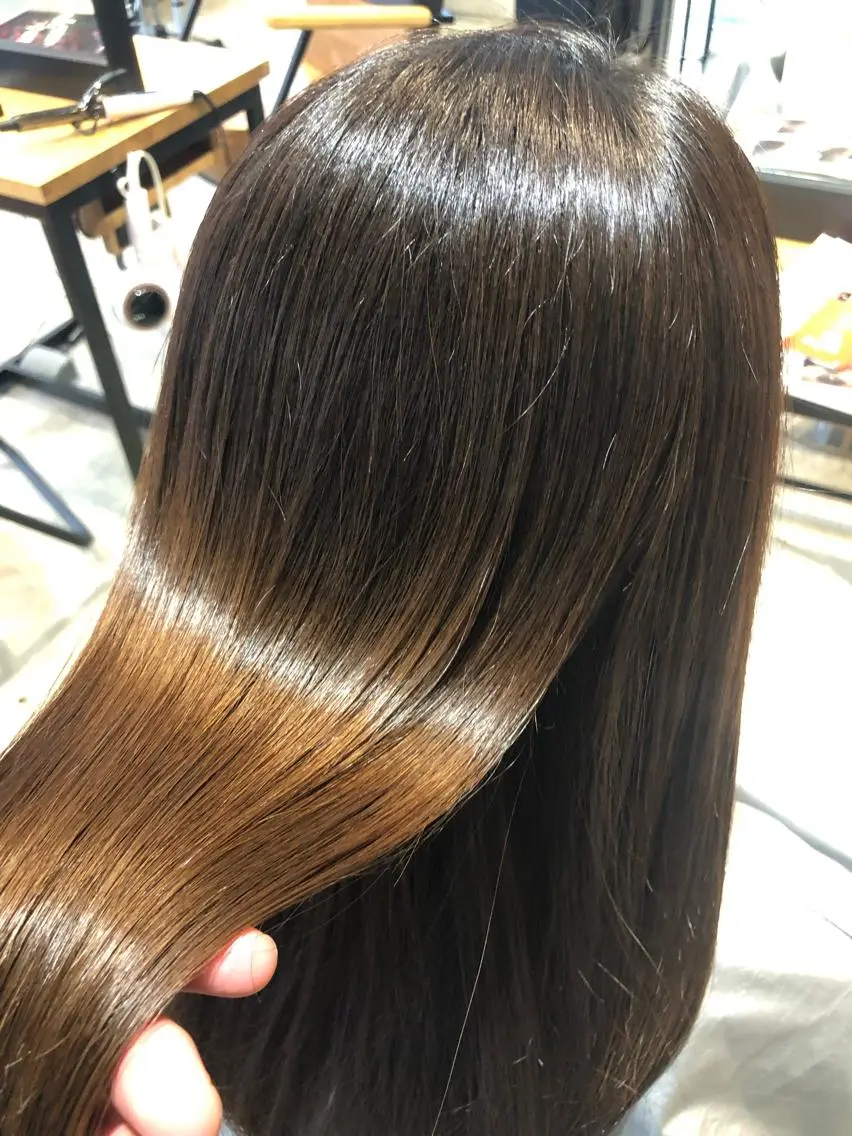 ロング 髪質改善 トリートメント 佐藤 高徳のヘアスタイル