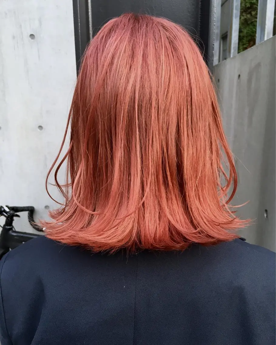 ショート ミディアム セミロング ロング カラー パーマ ハイトーンカラー ピンクカラー ボブ 外ハネヘア ✨髪質改善縮毛矯正✨ 宇田川修平のヘアスタイル