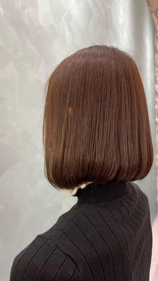 ショート 前下がりボブ アッシュ アッシュグレー アッシュグレージュ ボブ Yui ユイのヘアスタイル
