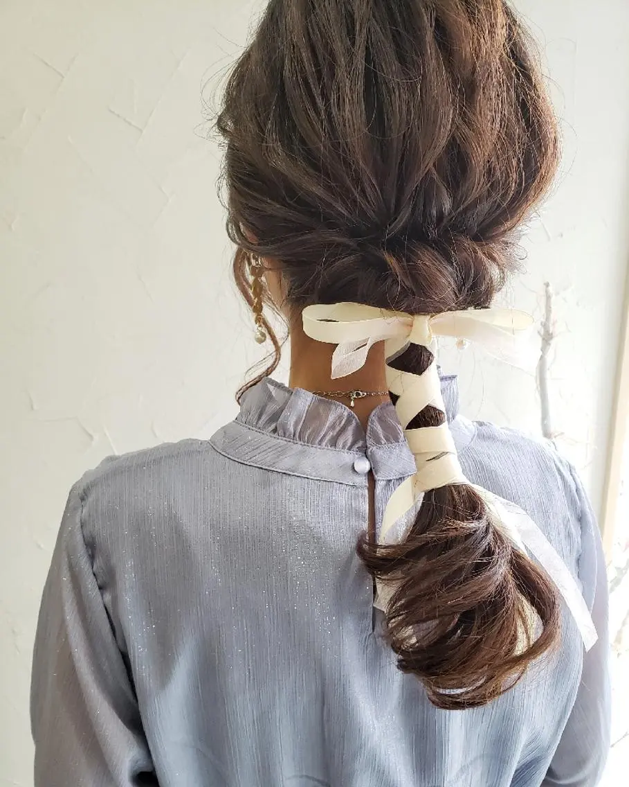 ヘアアレンジ 清水 沙織のヘアスタイル