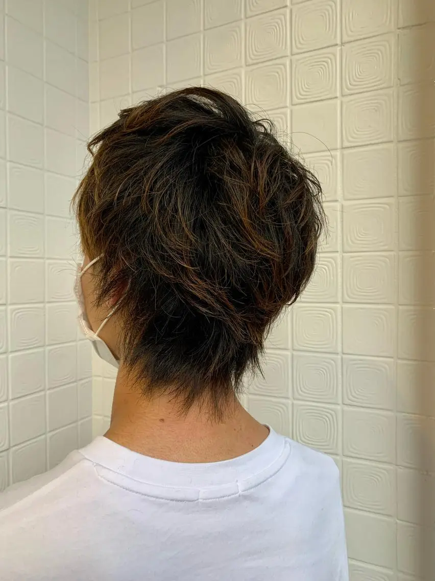 ショート ウルフカット ショート特化✂︎門脇 ~広がらない髪へ~のヘアスタイル