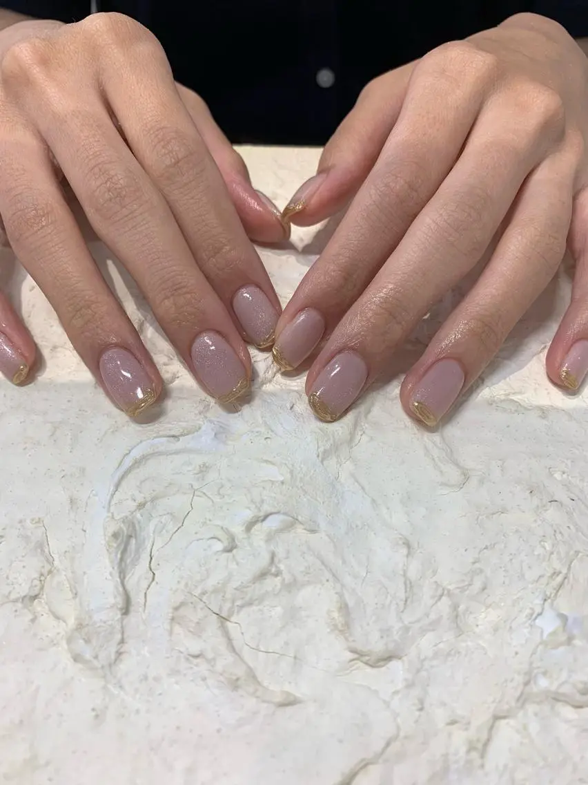 ネイル シンプルネイル マキノ ユイのネイルデザイン