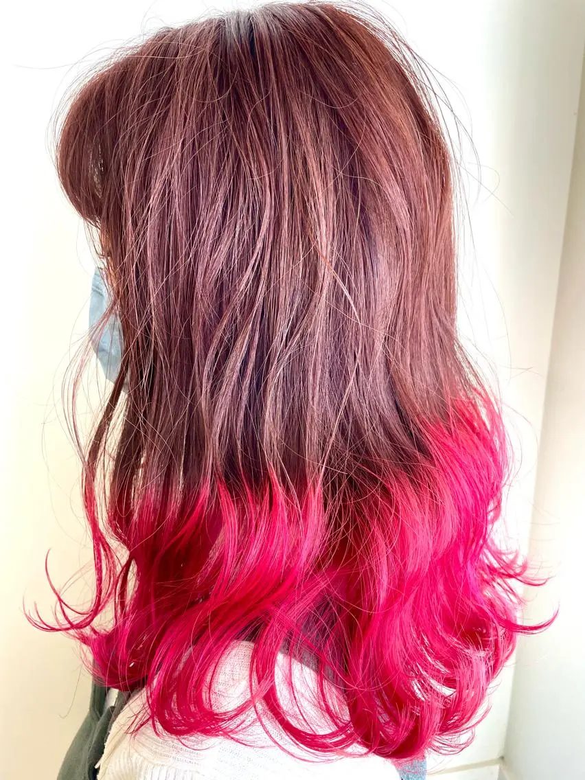 ミディアム カラー ヘアカラー 《インナーカラー》 YAMADAのヘアスタイル
