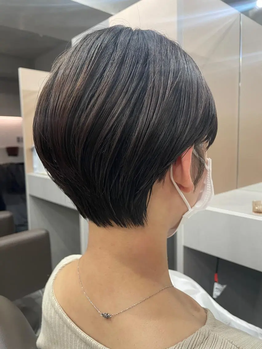 ショート カラー 吉田一輝 外国人パーマのヘアスタイル