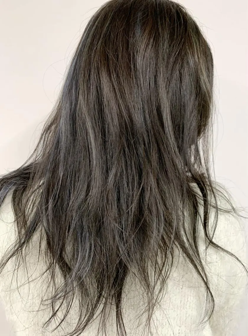 ロング カラー メンズパーマ メンズ特化ryoのヘアスタイル