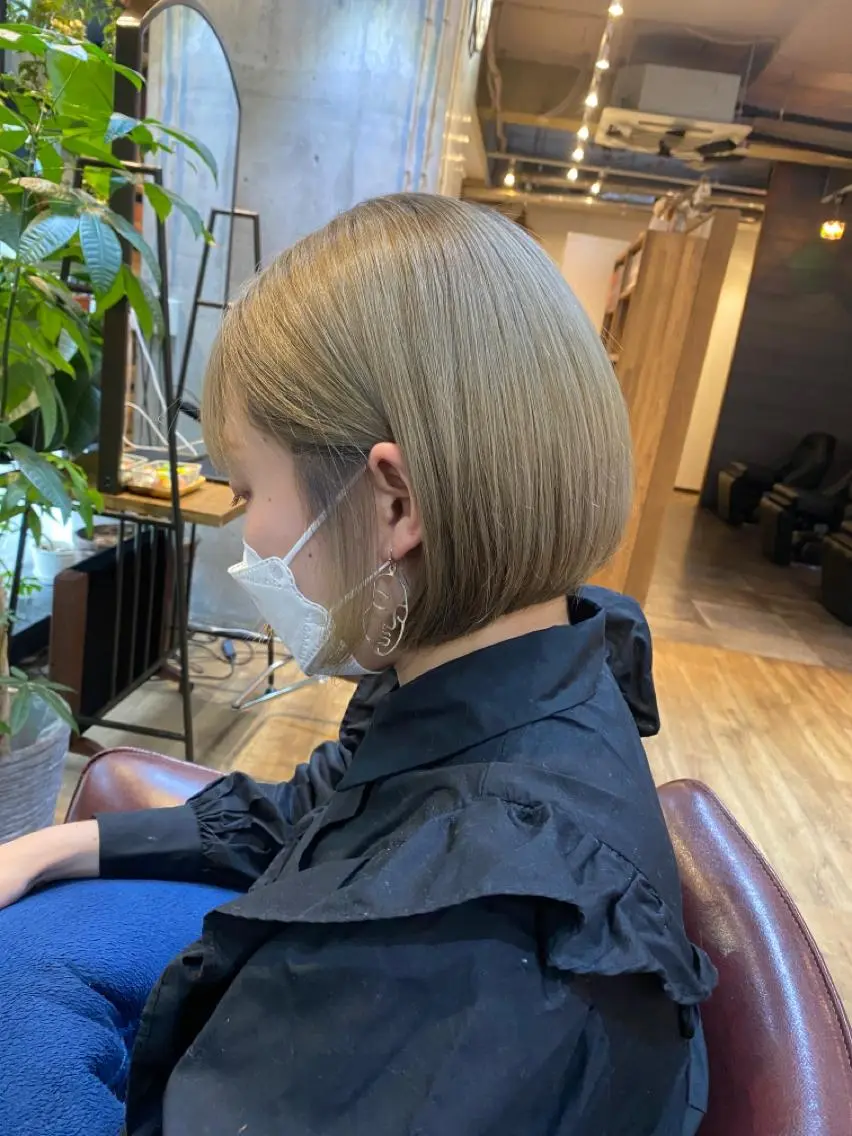 ショート ボブ 増山 大起のヘアスタイル