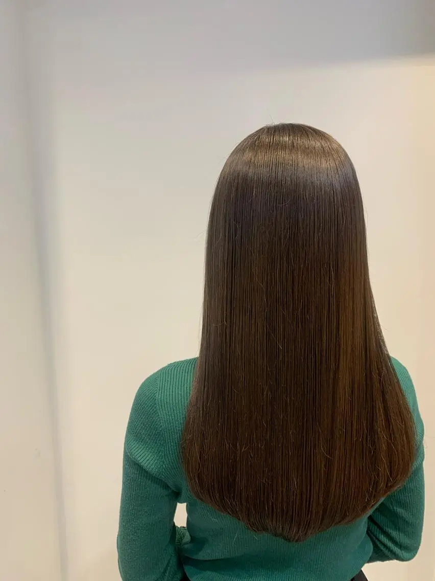 ロング カラー 安福 椎南のヘアスタイル