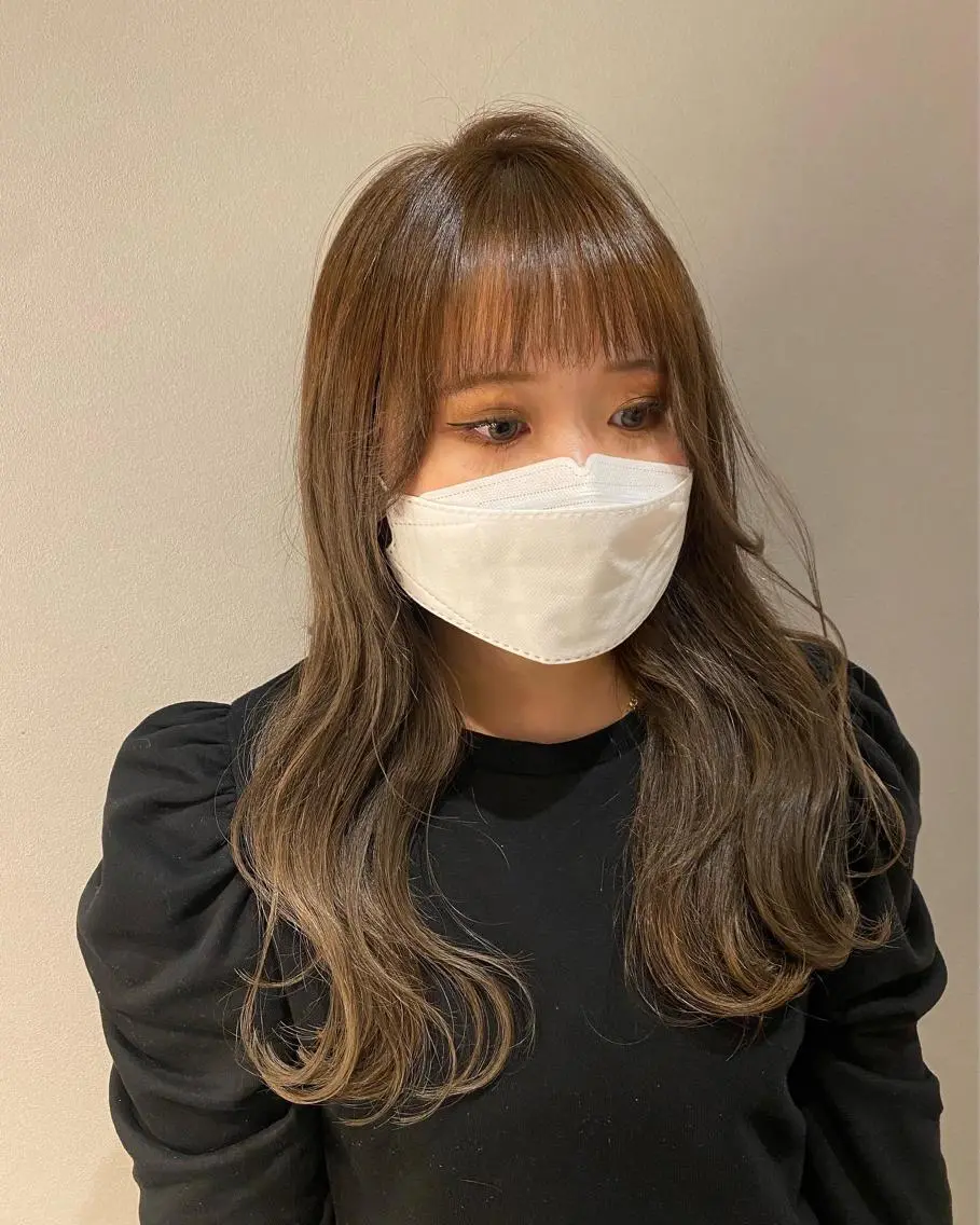 ロング unopulir 景山 凌のヘアスタイル