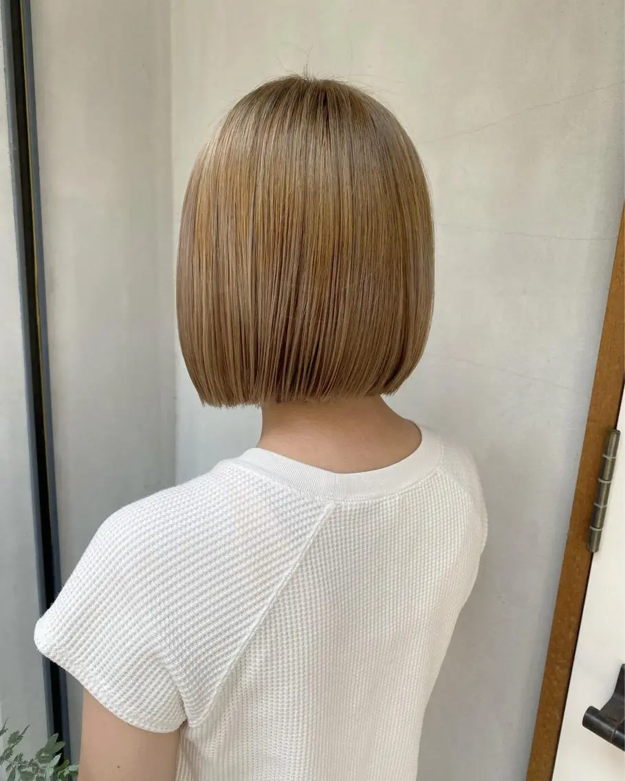ショート カラー カット ヘアカラー トリートメント ENIF ヤマグチアツコのヘアスタイル