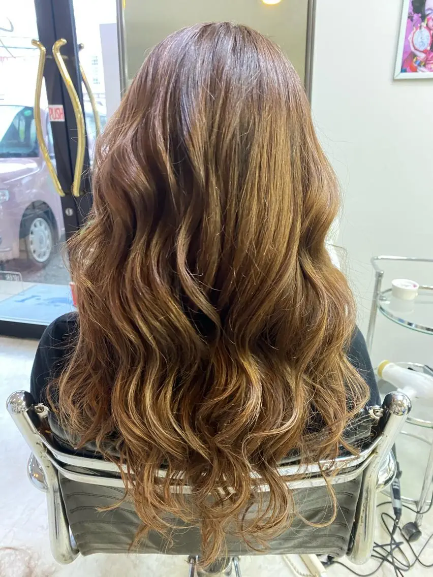 ロング カット ヘアカラー エクステ imaizumi takuyaのヘアスタイル